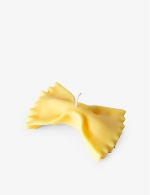 Nata Concept Store Yellow Farfalle Wax Candle 12cm