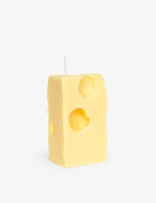 Nata Concept Store Light Yellow Emmental Wax Candle 9cm