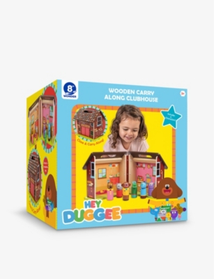 HEY DUGGEE: Carry Along Clubhouse wooden toy set