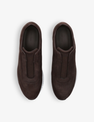 JOHN LOBB: Lift leather low-top trainers