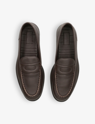 JOHN LOBB: Pace leather loafers