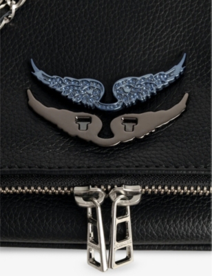 Zadig & Voltaire Womens Swing Your Wings Brass Charm Heaven In Heaven