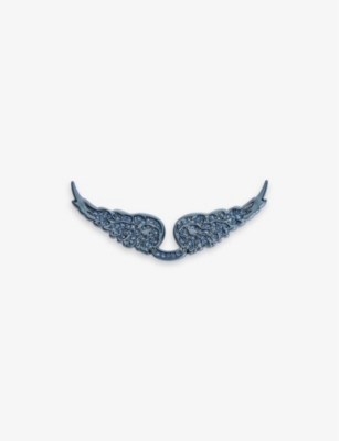 Zadig & Voltaire Womens Swing Your Wings Brass Charm Heaven In Heaven
