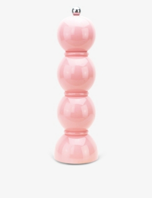 Addison Ross London Pink Bobbin Wooden Salt And Pepper Grinder 23.5cm