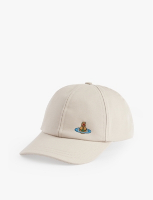 VIVIENNE WESTWOOD - Brand-embroidered cotton-canvas baseball cap ...