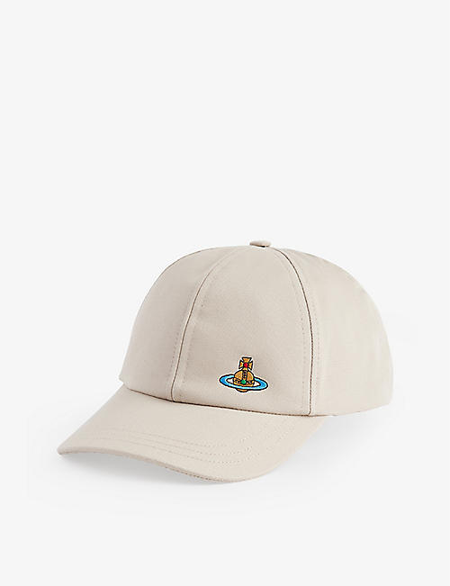 VIVIENNE WESTWOOD: Brand-embroidered cotton-canvas baseball cap