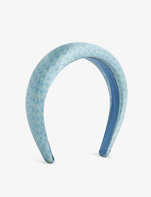 VIVIENNE WESTWOOD: Hilma orb-print silk headband