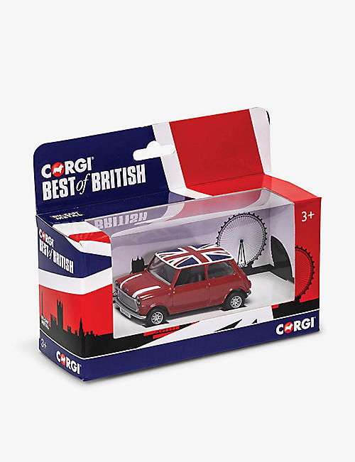 POCKET MONEY: GS82109 Best of British Classic Mini Red car model toy 3.5cm