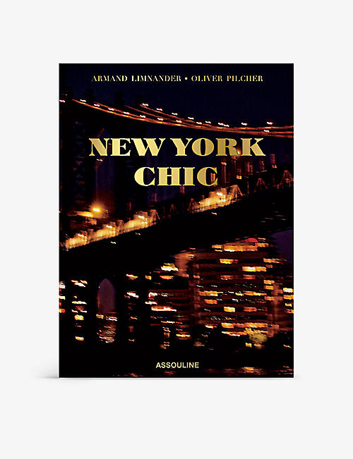 ASSOULINE: New York Chic silk-hardcover book