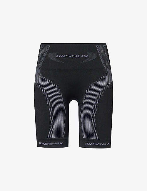 MISBHV: Sport logo-print stretch-woven shorts
