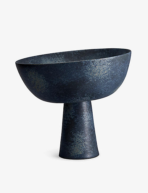 LOBJET: Terra sculptural porcelain bowl 30cm