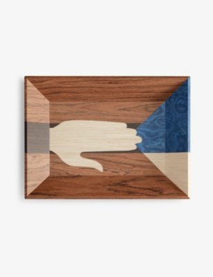 LOBJET: Edgar Vide wooden tray