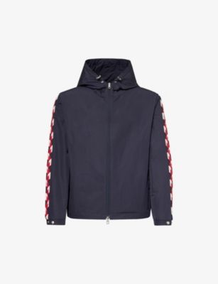 MONCLER: Moyse monogram-print shell jacket