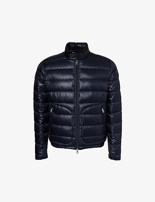MONCLER: Acorus brand-patch regular-fit shell-down jacket