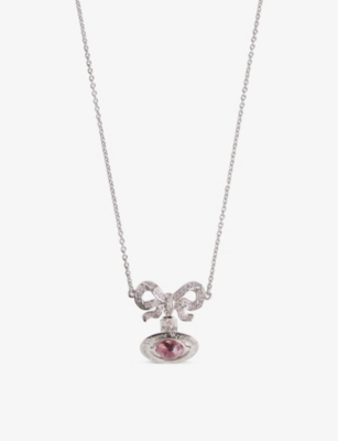 VIVIENNE WESTWOOD JEWELLERY - Octavie platinum-tone recycled