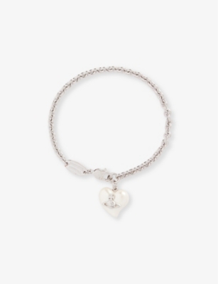Vivienne Westwood☆SHERYL PEARL ブレスレット Sheryl faux pearl gold-plated bracelet in white - Vivienne