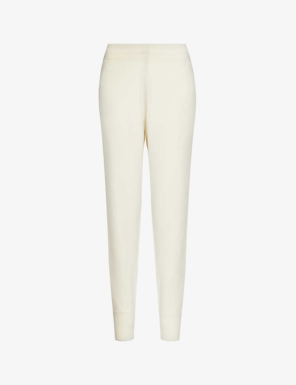 Varley Kent Knitted Track Pants In Cream