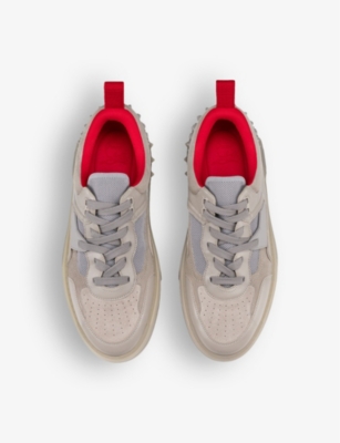 Men's Astroloubi leather low-top trainers