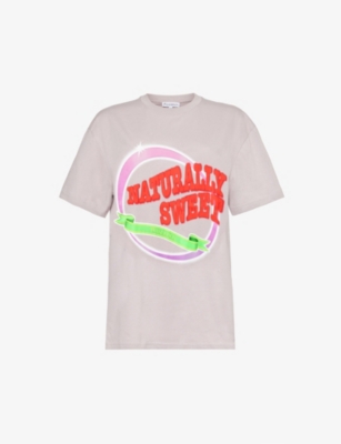 Jw Anderson J.w. Anderson Naturally Sweet T-shirt In Purple