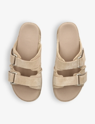 UGG: Goldenstar double-strap suede sandals