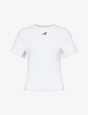 Axel Arigato Script A Organic Cotton T-shirt In White