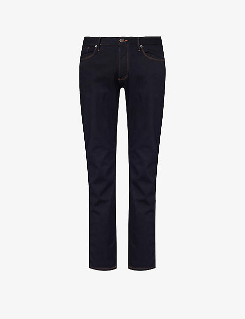 EMPORIO ARMANI: Slim-fit 10.5oz jeans