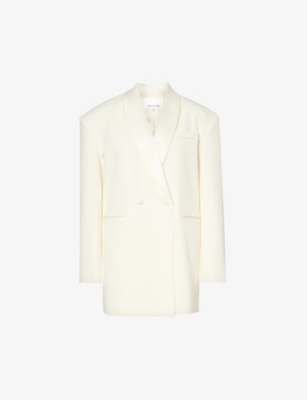 THE FRANKIE SHOP: Poppy oversized woven blazer