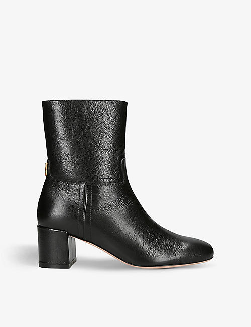 BALLY: Otavine 50 leather ankle boots