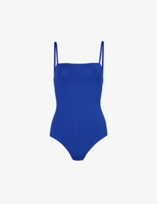 Eres Aquarelle Tank Swimsuit In Indigo