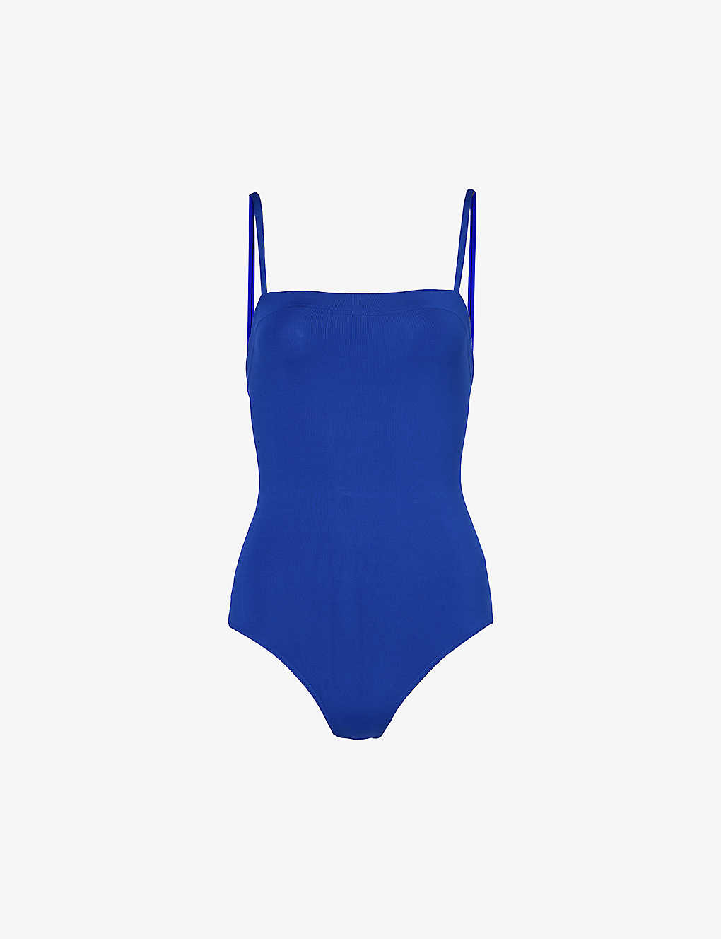Shop Eres Aquarelle Stretch-jersey Swimsuit In Indigo