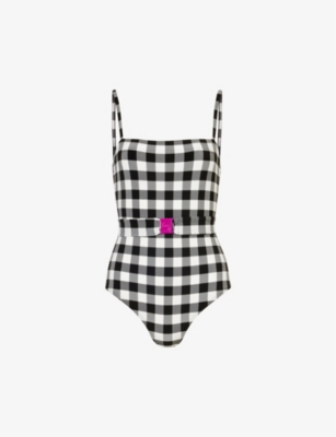 ERES: Prisme gingham-pattern swimsuit