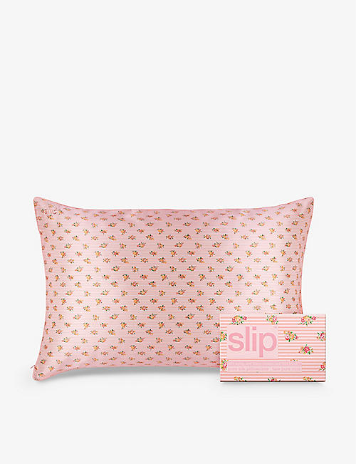 SLIP: Queen petal silk pillowcase 51x76cm