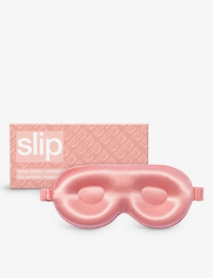 Slip Womens Rose Contour Silk Sleep Mask In Pink