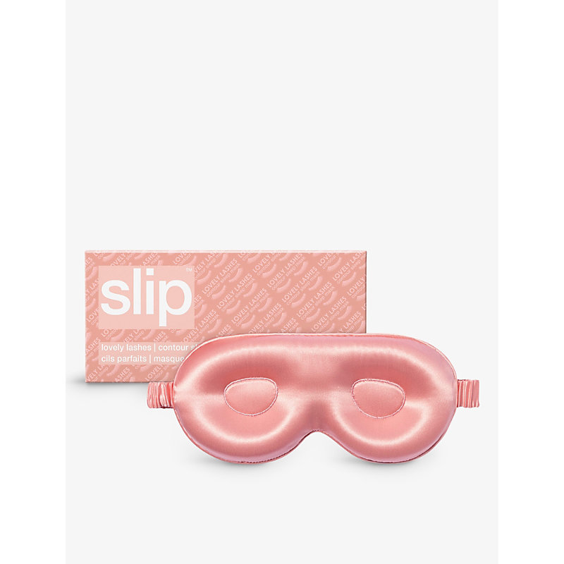 Slip Womens Rose Contour Silk Sleep Mask In Pink