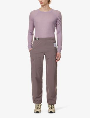 Shop Satisfy Men's Sparrow Peaceshell™ Tapered-leg Stretch-woven Trousers