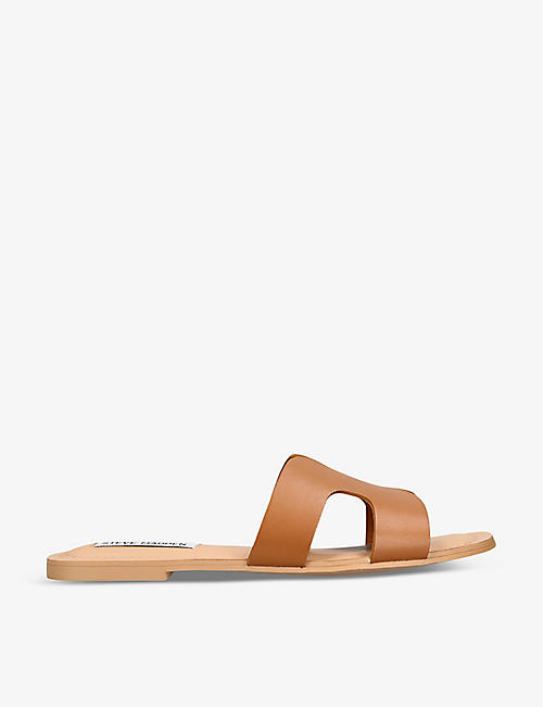 STEVE MADDEN: Zarnia cut-out strap leather sandals