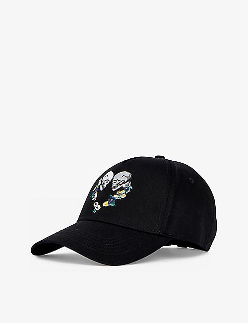THE KOOPLES: Logo-embroidered cotton baseball cap