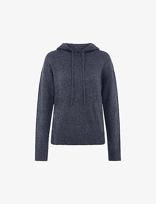 HOUSE OF CB: Jionni relaxed-fit knitted hoody