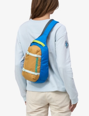 PATAGONIA PATAGONIA PAT VESSEL BLUE ATOM SLING 8L RECYCLED-POLYESTER CROSS-BODY BAG 