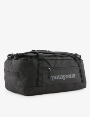Shop Patagonia Black Black Hole 40l Recycled-polyester Duffle Bag