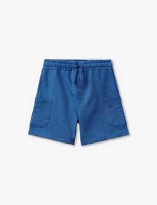 BENETTON: Cargo-pocket elasticated-waistband cotton-jersey shorts 18 months - 6 years