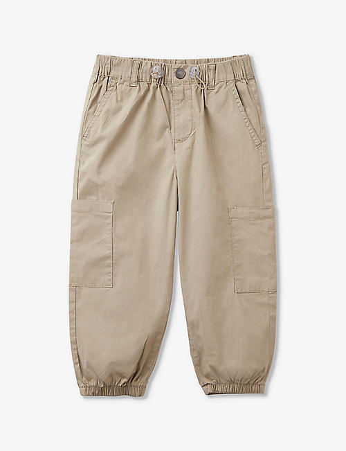 BENETTON: Patch-pocket stretch-cotton cargo trousers 18 months - 6 years