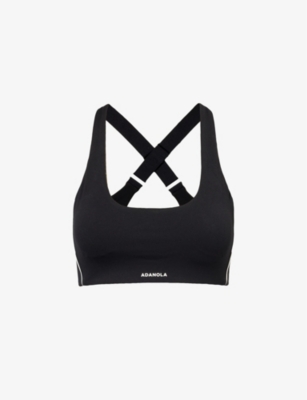 ADANOLA - Ultimate Micro Piping scoop-neck stretch-woven