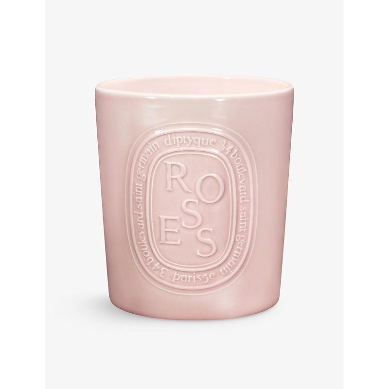 Diptyque Roses Scented Candle 1500g In Pink