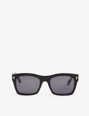 TOM FORD: TF1062 rctangle-frame acetate sunglasses