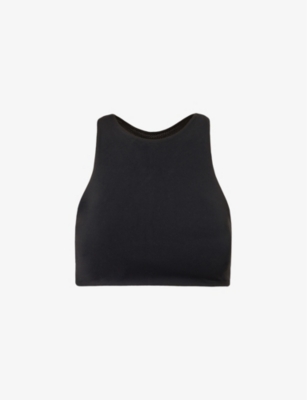ADANOLA: Ultimate mesh-back stretch recycled-polyamide bra