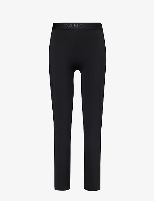 ADANOLA: Ultimate branded-waistband stretch-recycled polyamide leggings