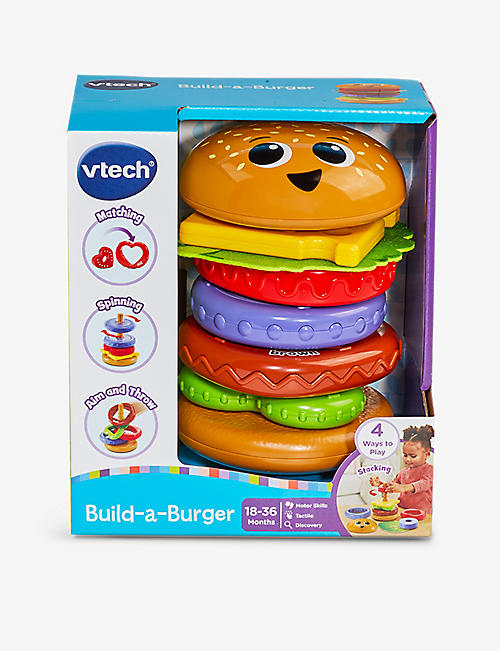 VTECH: Build-a-Burger interactive stacking toy 21.4cm
