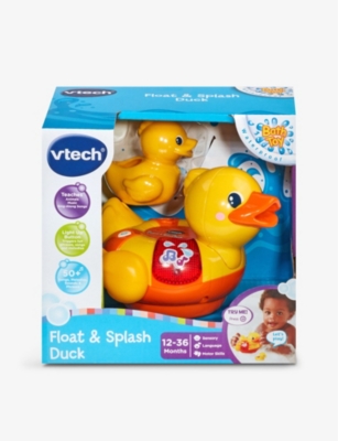 VTECH - Float & Splash Duck interactive bath toy 16cm | Selfridges.com