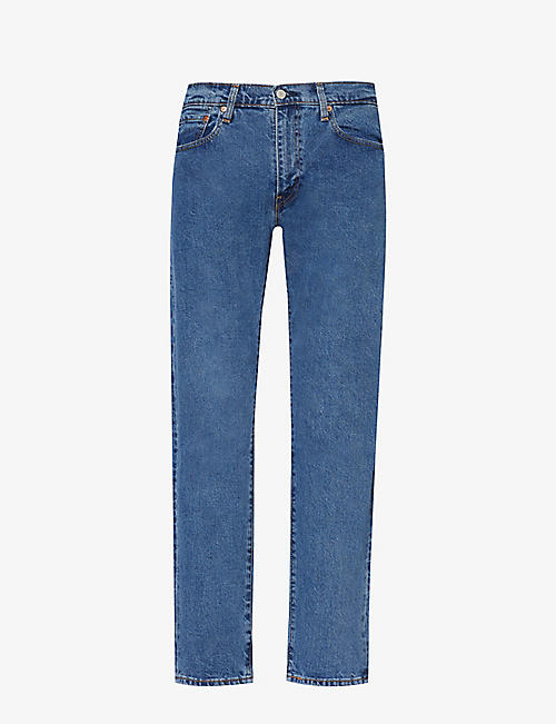 LEVIS: 502 tapered-leg stretch-denim jeans